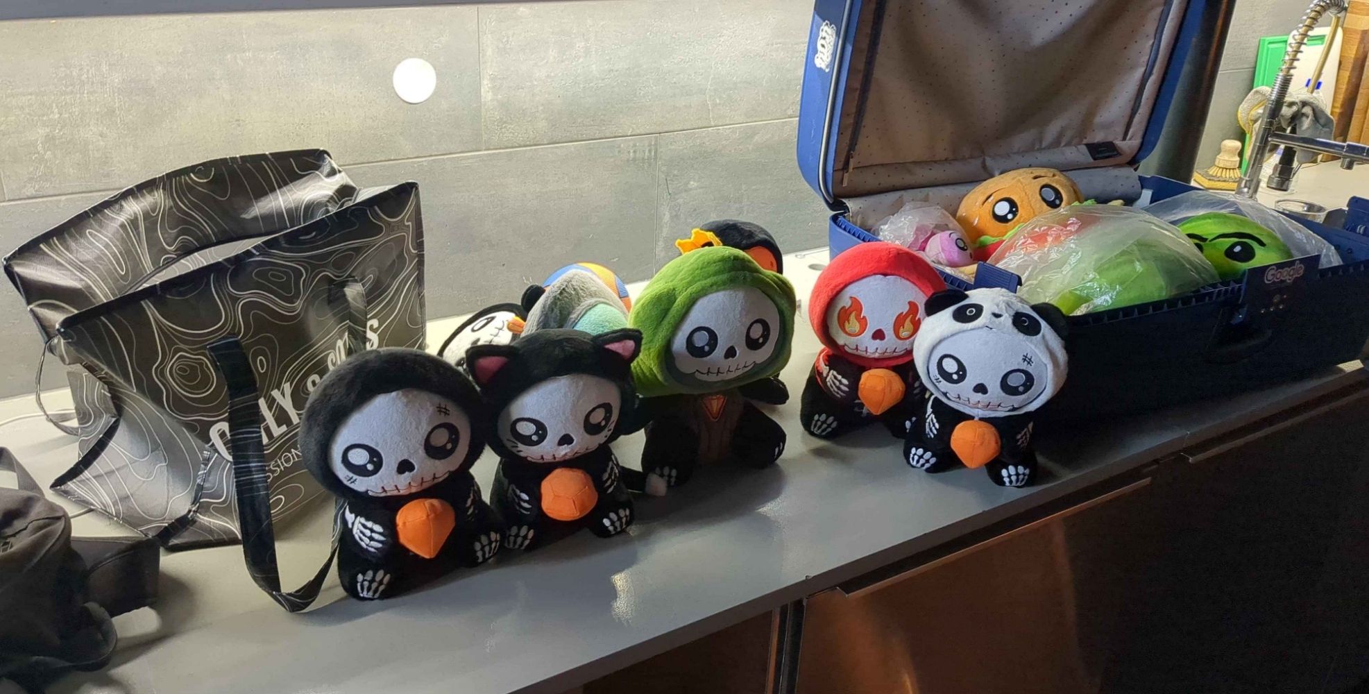 All skellies about to be photographed! :)